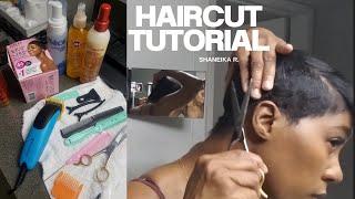 CUTTING THE PERFECT PIXIE| BEGINNERS FRIENDLY AT HOME