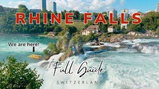 Rhine Falls, Switzerland| BEST Zurich Day Trip | Watch BEFORE You Go