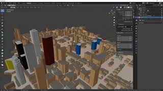 Using Blender and Blender OSM to create mini cityscapes