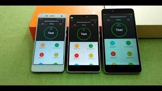 Xiaomi Mi4c vs Xiaomi Mi4 vs Xiaomi Redmi Note 2 AnTuTu Benchmark Comparative