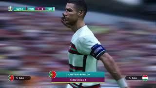 Hungary - Portugal (EURO 2020 PES 2021)