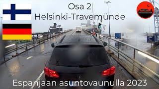 2.   Helsinki-Travemünde to Spain with caravan 2023