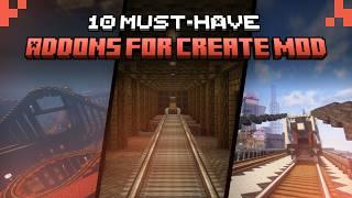 9 MUST-HAVE Addons for the Create Mod in Minecraft! ️