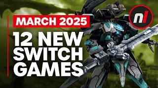 12 Exciting New Games Coming to Nintendo Switch - March 2025