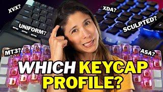 Keycap profiles - why do they matter? Which one is best for you?