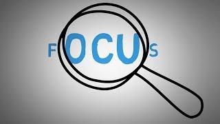 How to Build FOCUS and CONCENTRATION - For Studying and Work (animated)