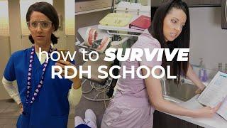 How To SURVIVE Dental Hygiene School | 5 Survival Tips