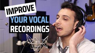 How to setup a monitor mix for recording vocals - home studio recording and mixing tips