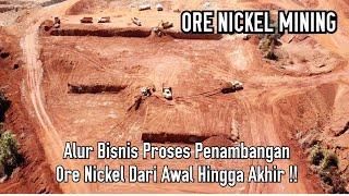 Bisnis Proses Penambangan Ore Nickel  | Nickel Ore Mining Process Business #nickelproduction #mining