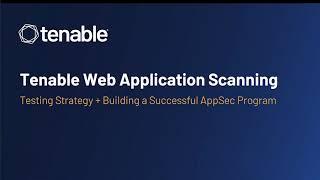 Web Application Scanning Strategy