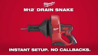 Milwaukee® M12™ Drain Snake