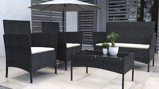 RattanTree | How to Assemble The Hot-Selling 4 Seat Rattan Garden Furniture Set (2021)