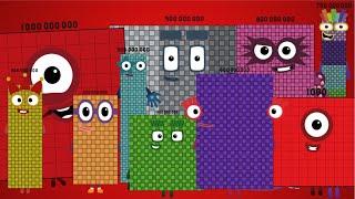 NEW  NUMBERBLOCKS BAND FULL EPISODES (100 to 1 000 000 000) But NORMAL