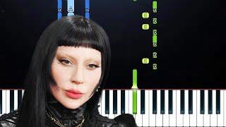 Lady Gaga - Perfect Celebrity (Piano Tutorial)