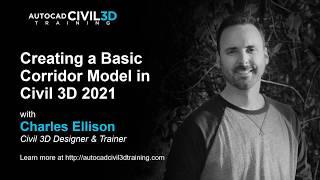 Creating a Basic Corridor Model in Civil 3D 2018, 2019, 2020, 2021