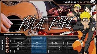 BLUE BIRD - Naruto Shippuden Opening 3 Cover - Fingerstyle Guitar Cover With TAB TUTORIAL | CHORD