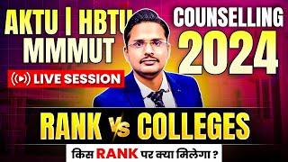 aktu counselling 2024 rank vs colleges|uptu counselling 2024 best choice filling order|