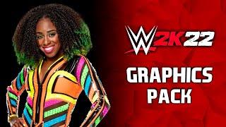 WWE 2K22 Naomi Graphics Pack