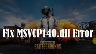 How to Fix MSVCP140.dll Error in PUBG Lite [Solved]