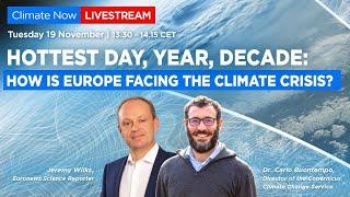 Climate Now Live: Hottest day, year, decade: How is Europe facing the climate crisis?