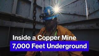 Inside the Resolution Copper Mine, 1.3 Miles Underground