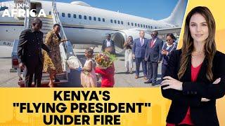 Kenya: Ruto Faces Outrage Over Luxury Jet to US Amid Economic Woes | Firstpost Africa