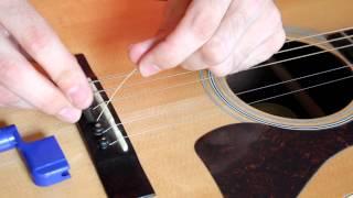 How to Change an Acoustic Guitar String, EASY!