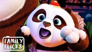 The Hidden Panda Village | Kung Fu Panda 3 (2016) | Family Flicks