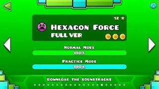 Geometry Dash - Hexagon Force (FULL VER) All Coin /  Partition