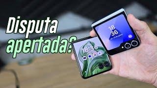 Razr 50 Ultra vs Galaxy Z Flip 6 Duelo de câmeras comentado!