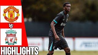 Manchester United vs Liverpool | All Goals & Highlights | U21 Premier League | 06/10/24