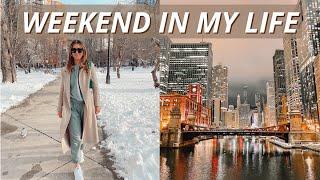 CHICAGO WEEKEND IN MY LIFE IN VLOG | Shopping, Sports & Friends