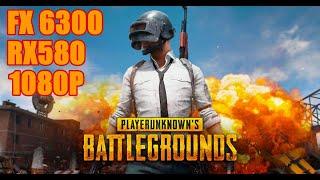 FX6300 tested with RX580 in 2023 : PUBG : Ultra 1080p