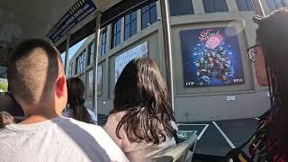 9/21/2024: Universal Studios Hollywood - Studio Tour (First Car, Fifth Row, Middle Section)