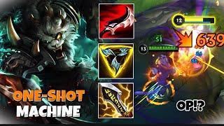 RENGAR HAS NEVER BEEN THIS STRONG! HE LITERALLY ONE-SHOTS EVERYTHING! WILD RIFT (RUNES & BUILD)