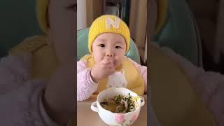 Baby eating food  #shorts #viral #cute #baby