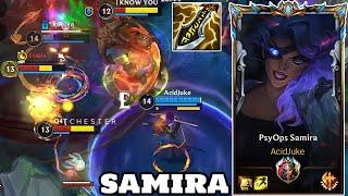 Wild Rift Samira - New Champion Samira Gameplay Rank Challenger