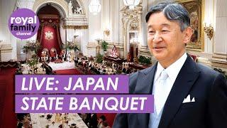 LIVE: State Banquet For Emperor and Empress of Japan at Buckingham Palace