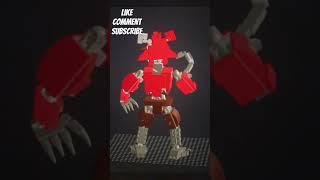 Lego FNAF 2 Model/MOC Withered Foxy