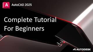 AutoCAD -  FULL Course for BEGINNERS!