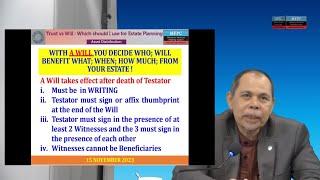 MFPC TeaTalks on Trust vs. Will: Which Should I Use for Estate Planning?