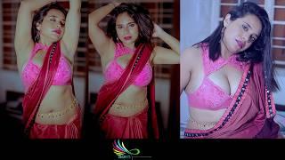 Saree Fashion 2025 For Saree Lovers | Bong Beauty Model Aritri in Maroon Colour Saree | Bong Fashion