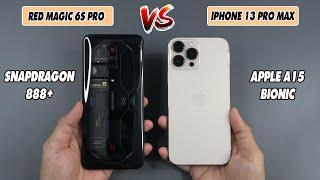 Red Magic 6s Pro Ghost vs iPhone 13 Pro max | SpeedTest and Camera comparison