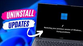 Windows 11: Update Uninstall — Fix Problems & Bugs Quickly!