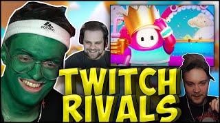 КОМАНДА БУСТЕРА РАЗРЫВАЕТ ТОПЫ на TWITCH RIVALS| БУСТЕР ИГРАЕТ ТУРНИР FALL GUYS| CHEATBANNED, МАРК