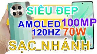 Mở hộp Tecno Camon 30 bản đặc biệt: ĐẸP NHỨC NÁCH, CẤU HÌNH CAO, SẠC 70W...