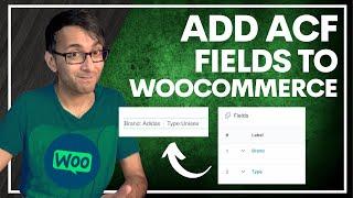 How to Add ACF Fields to WooCommerce Products - Single Product Templates - Elementor Wordpress