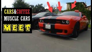 Brand New DODGE HELLCAT works in TAXI ?? / V8 Cars MEET