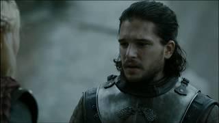 Jon Snow emotional farewell to Daenerys, FULL SCENE | HD