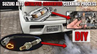 Suzuki Alto VXR 660CC 2021 Catalytic Converter And Oxygen Sensor Cleanup DIY | High On Cars